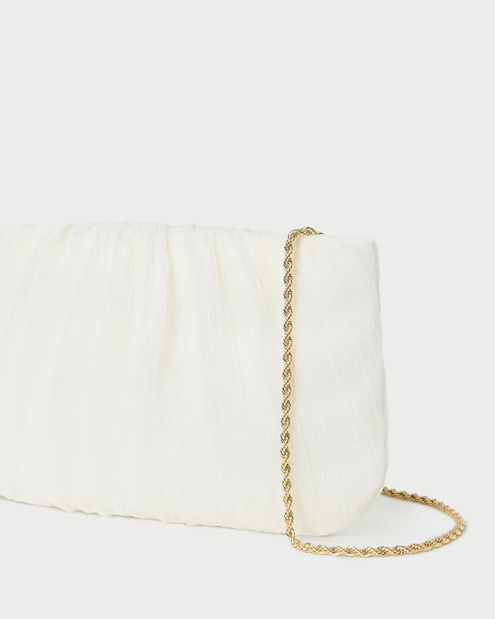 Loeffler Randall Women / Brit Pearl Flat Pleated Clutch