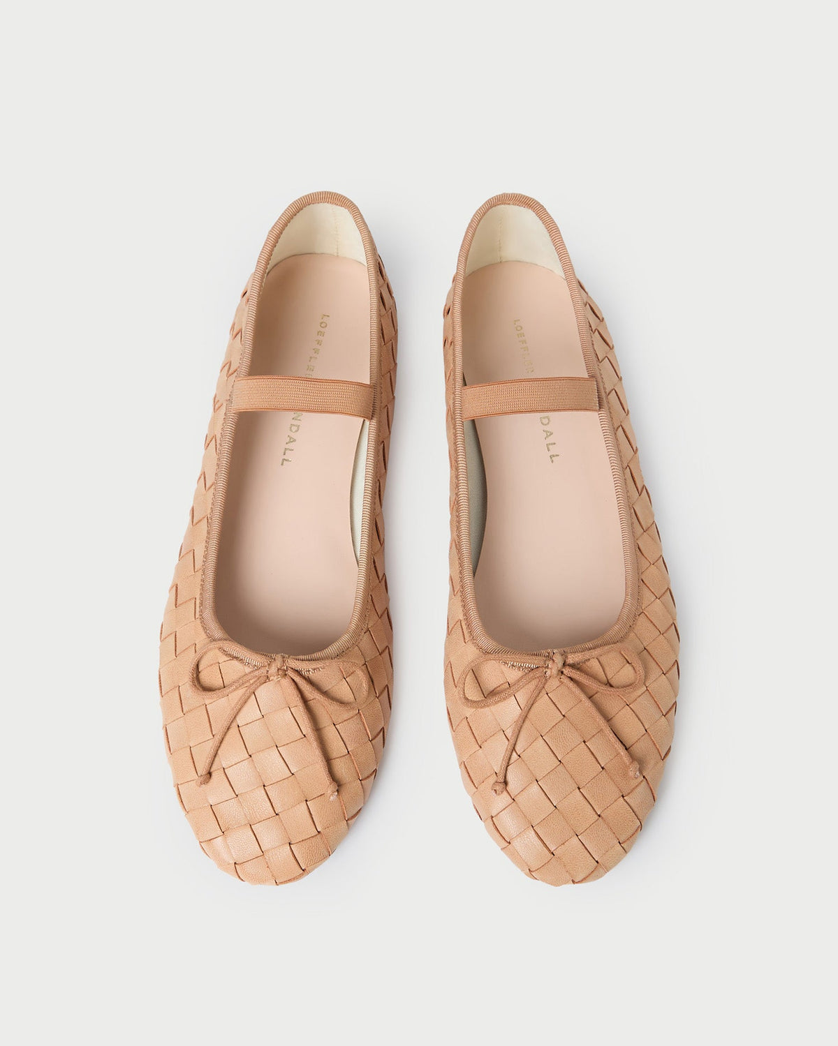 Loeffler Randall Women / Leonie Honey Woven Ballet Flat