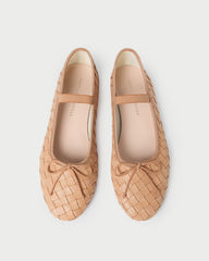 Loeffler Randall Women / Leonie Honey Woven Ballet Flat