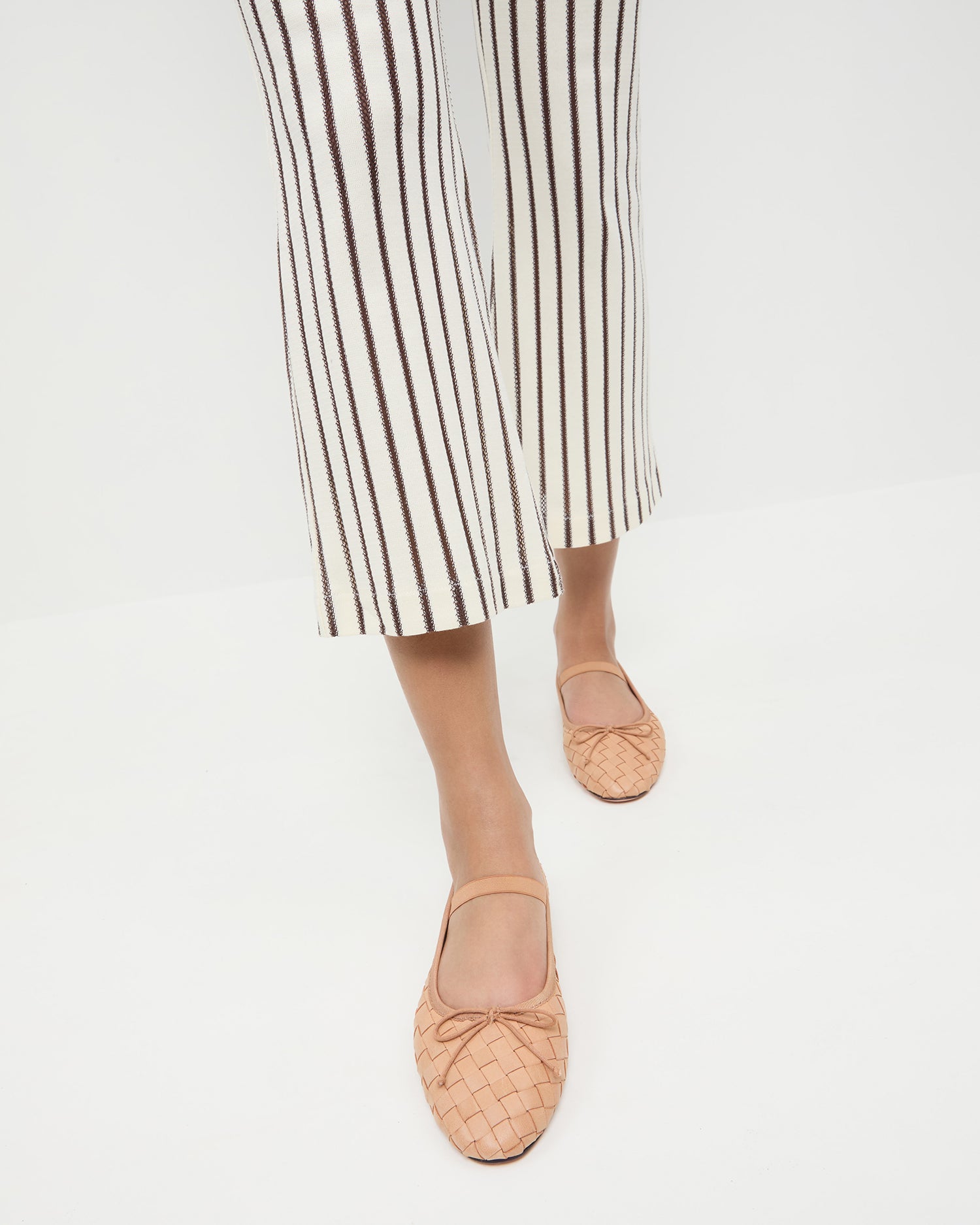 Loeffler Randall Women / Leonie Honey Woven Ballet Flat