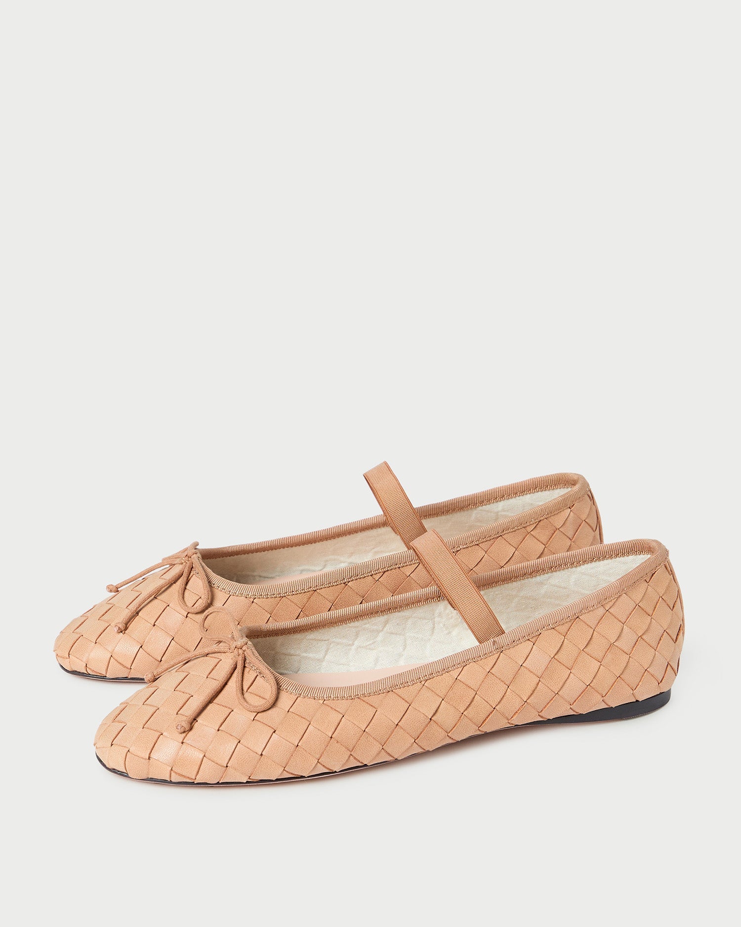 Loeffler Randall Women / Leonie Honey Woven Ballet Flat