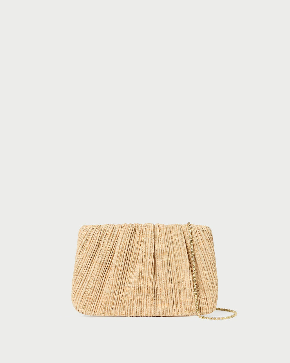 Loeffler Randall Women / Brit Natural Flat Pleated Clutch