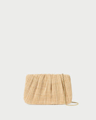 Loeffler Randall Women / Brit Natural Flat Pleated Clutch