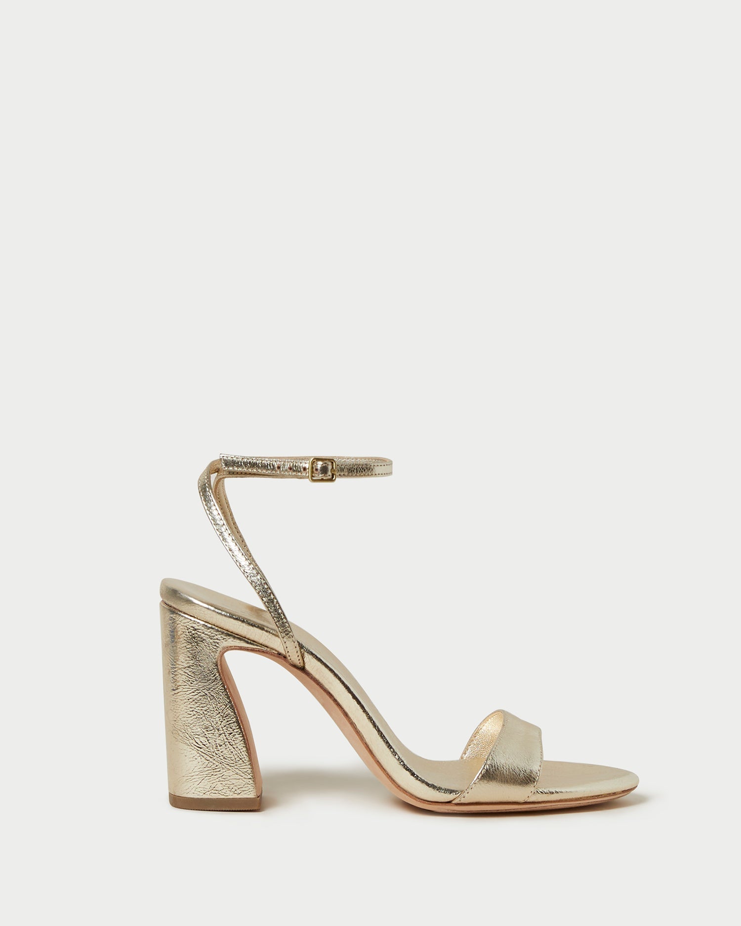 Loeffler Randall Women / Malia Champagne Curved-Heel Sandal