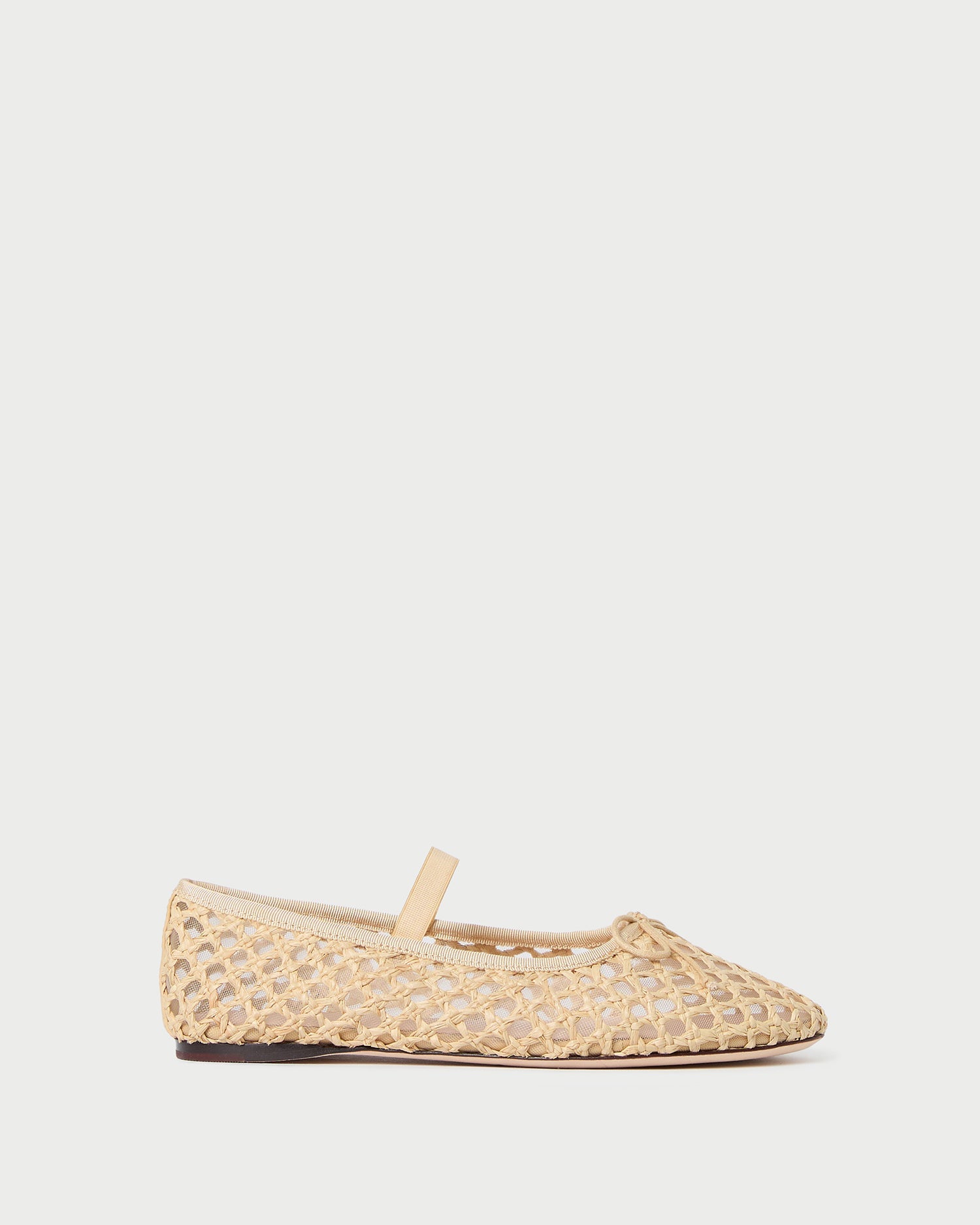 Loeffler Randall Women / Leonie Natural Crochet Ballet Flat