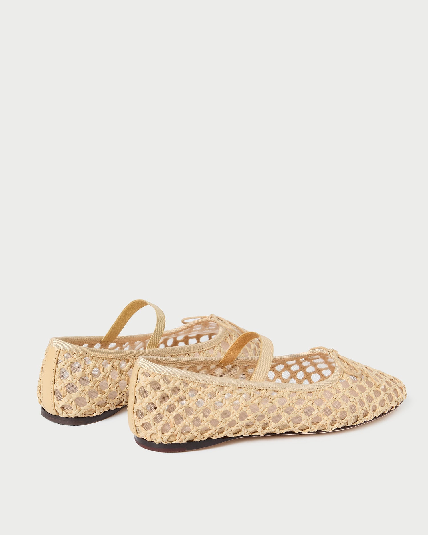 Loeffler Randall Women / Leonie Natural Crochet Ballet Flat