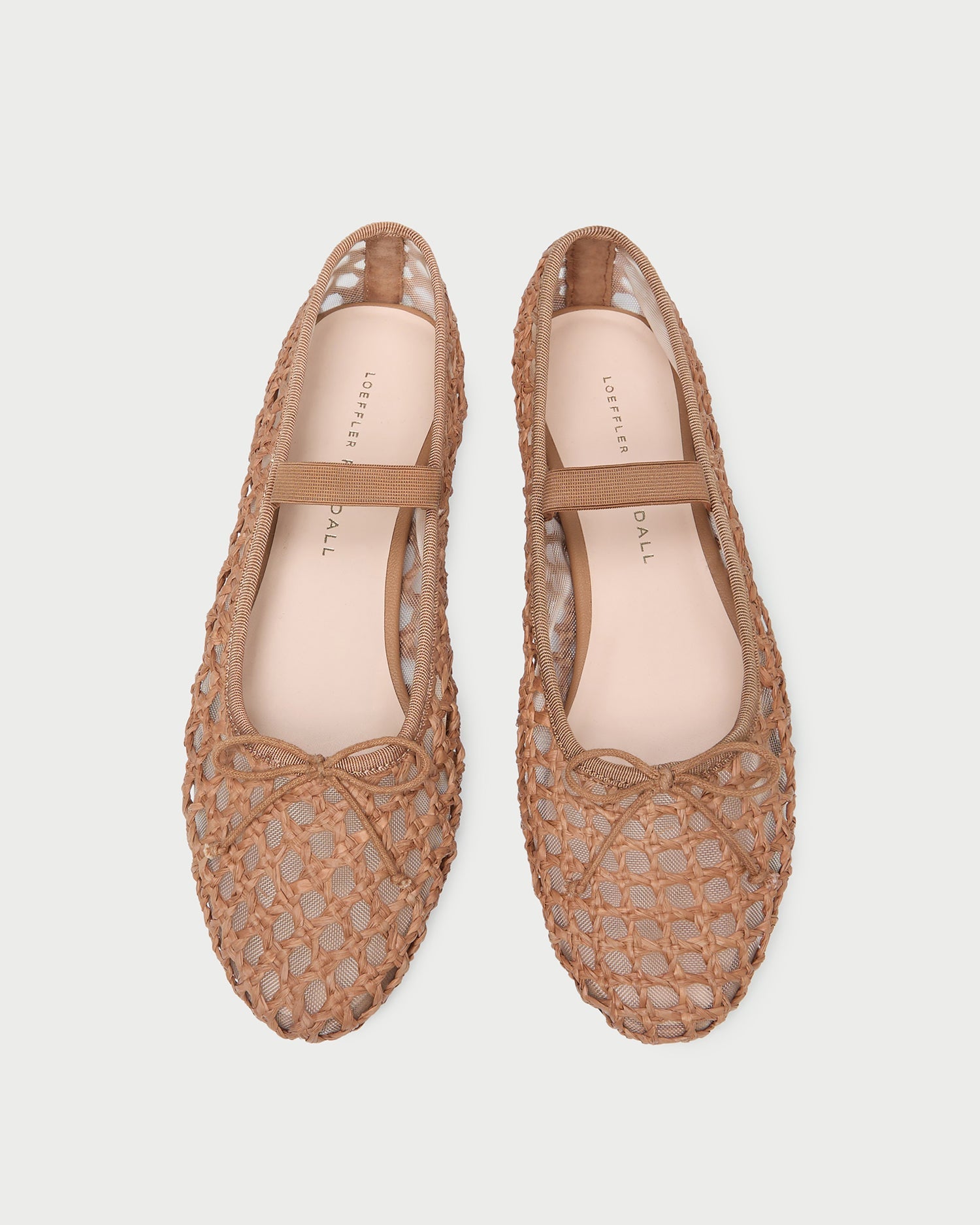 Loeffler Randall Women / Leonie Brown Crochet Ballet Flat