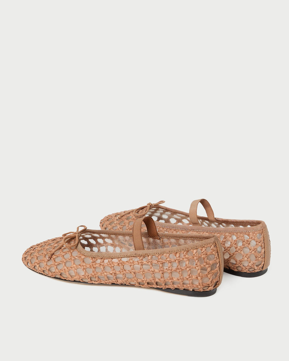 Loeffler Randall Women / Leonie Brown Crochet Ballet Flat