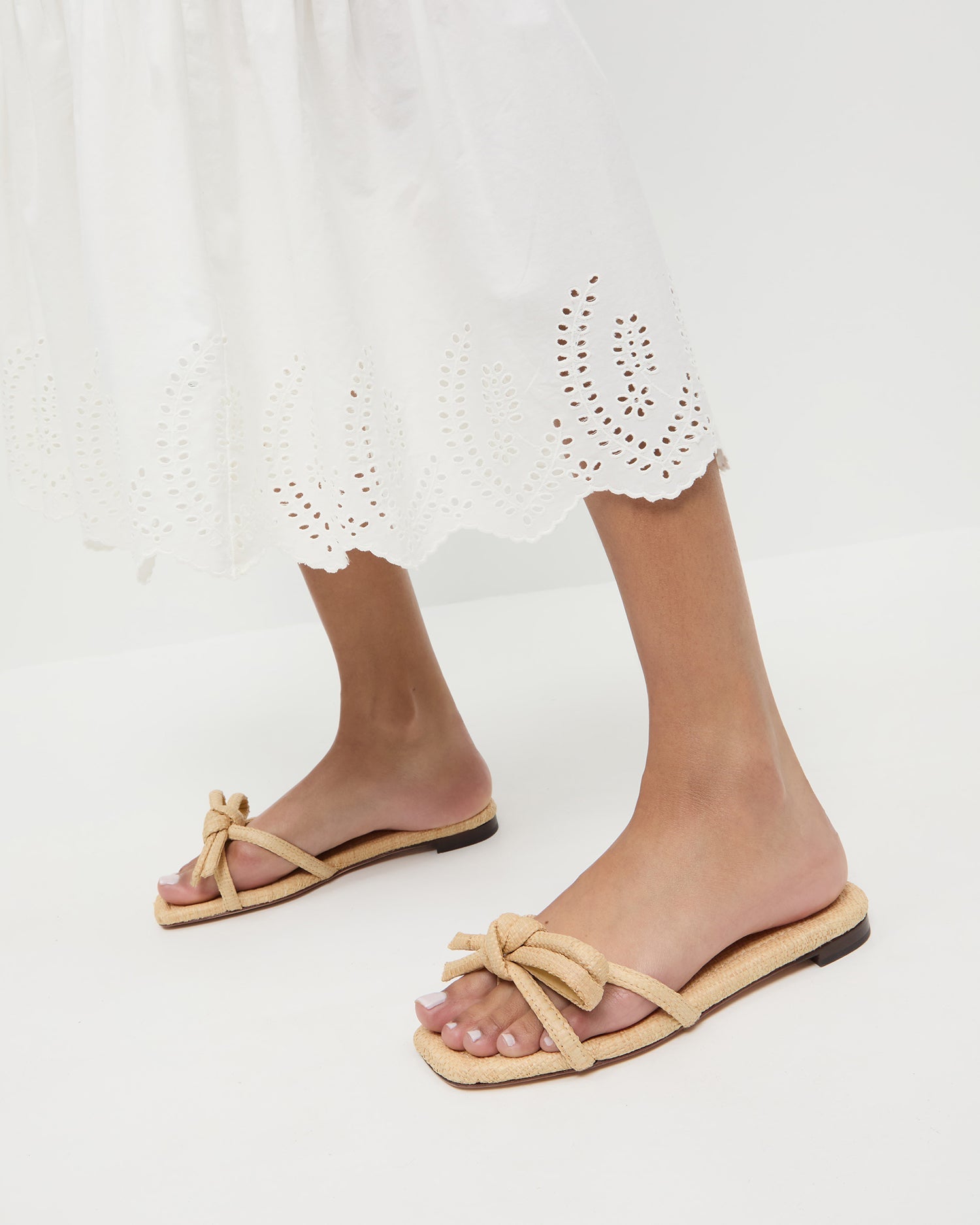 Loeffler Randall Women / Hadley Natural Bow Sandal