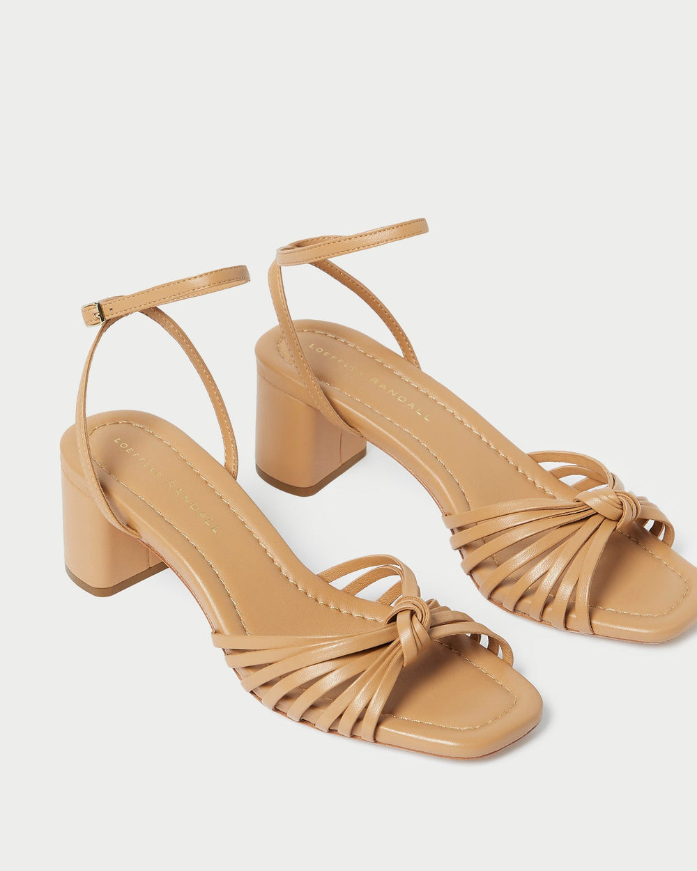 Loeffler Randall Women / Olivia Dune Knot Mid-Heel Sandal