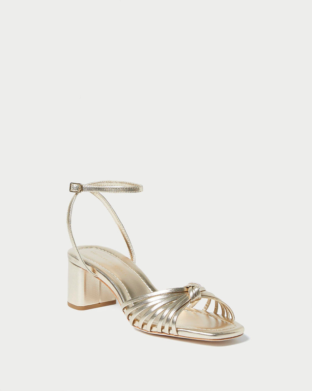 Loeffler Randall Women / Olivia Champagne Knot Mid-Heel