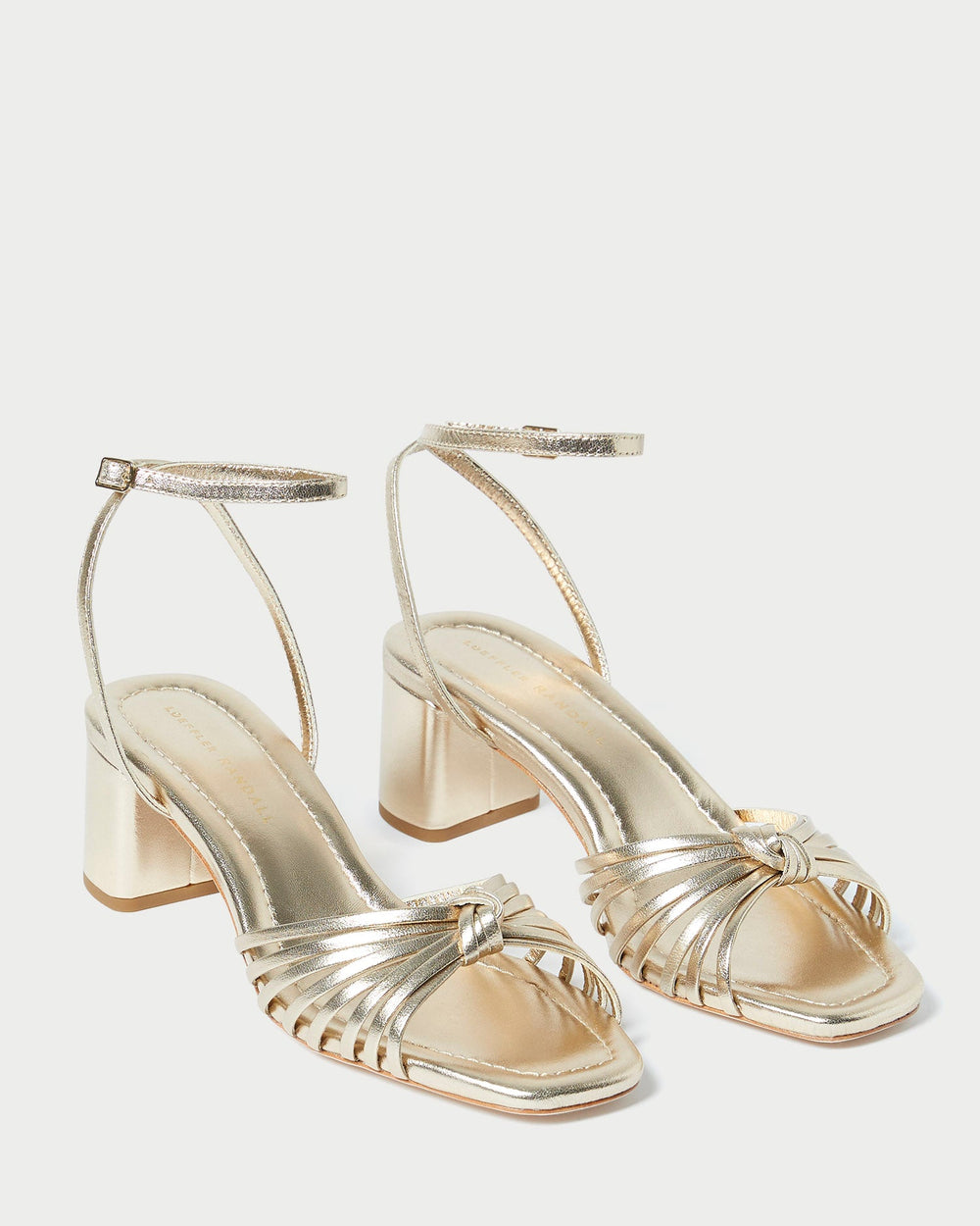 Loeffler Randall Women / Olivia Champagne Knot Mid-Heel