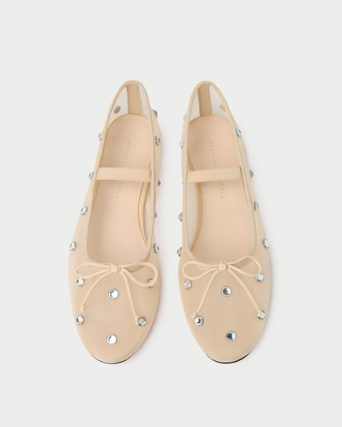 Loeffler Randall Women / Leonie Caramel/Crystal Ballet Flat