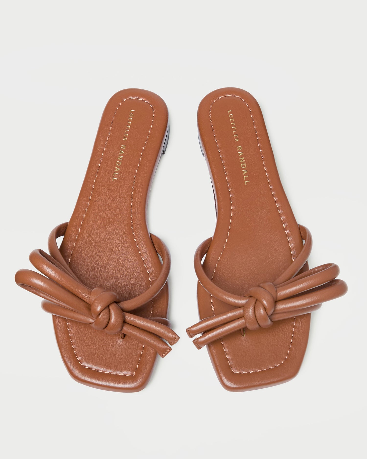 Loeffler Randall Women / Hadley Timber Leather Bow Sandal