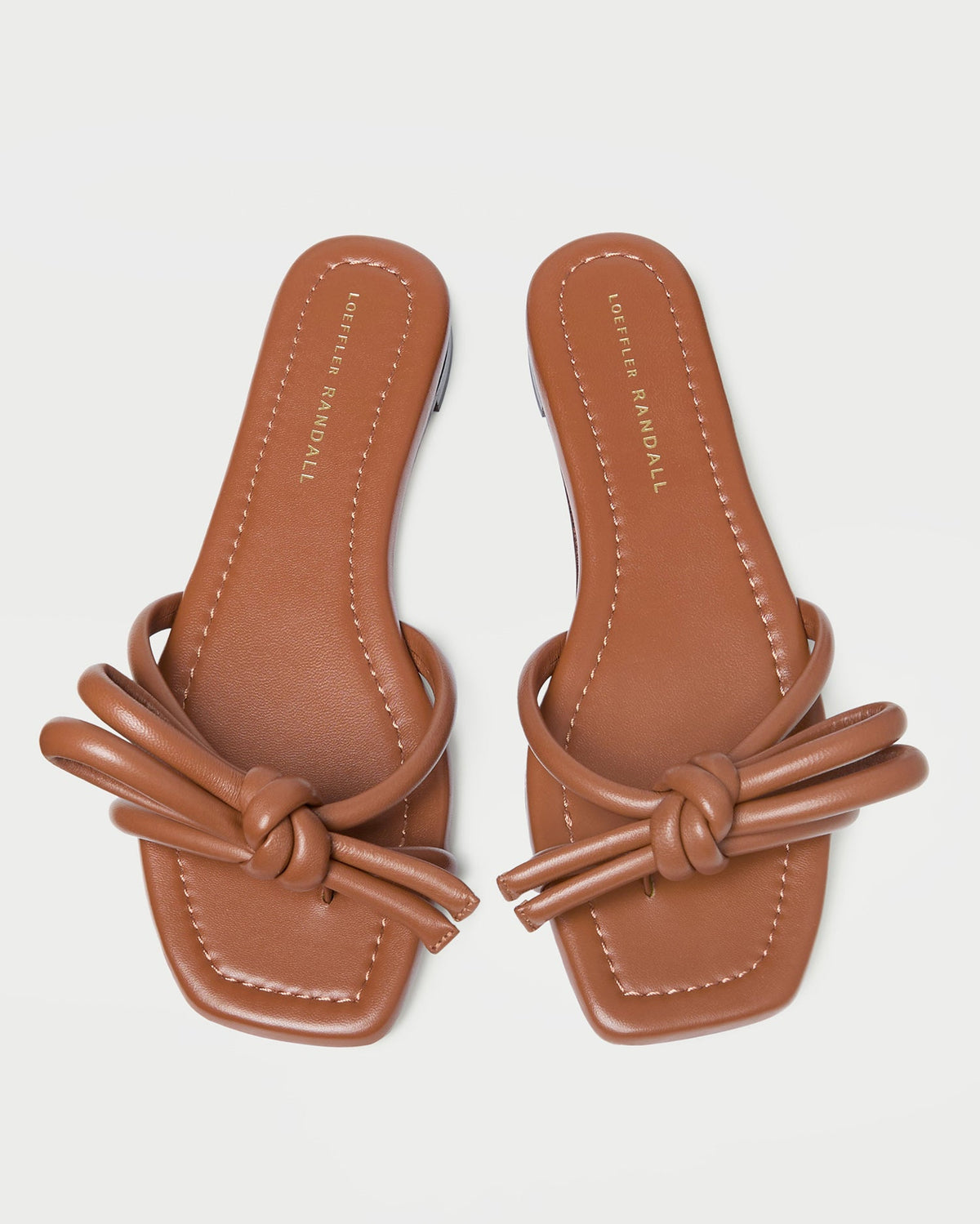 Loeffler Randall Women / Hadley Timber Leather Bow Sandal