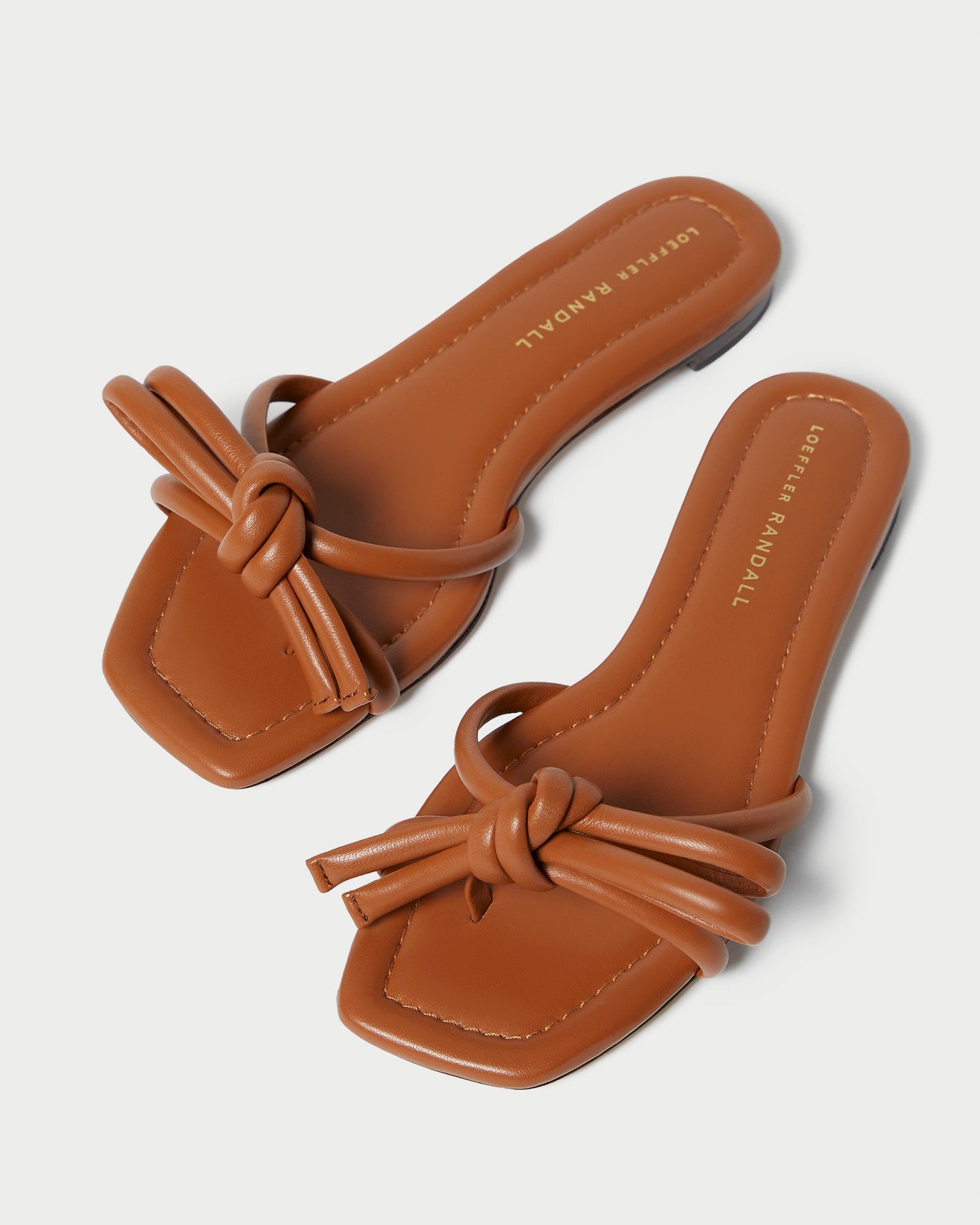 Loeffler Randall Women / Hadley Timber Leather Bow Sandal