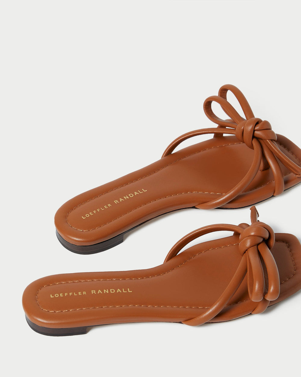 Loeffler Randall Women / Hadley Timber Leather Bow Sandal
