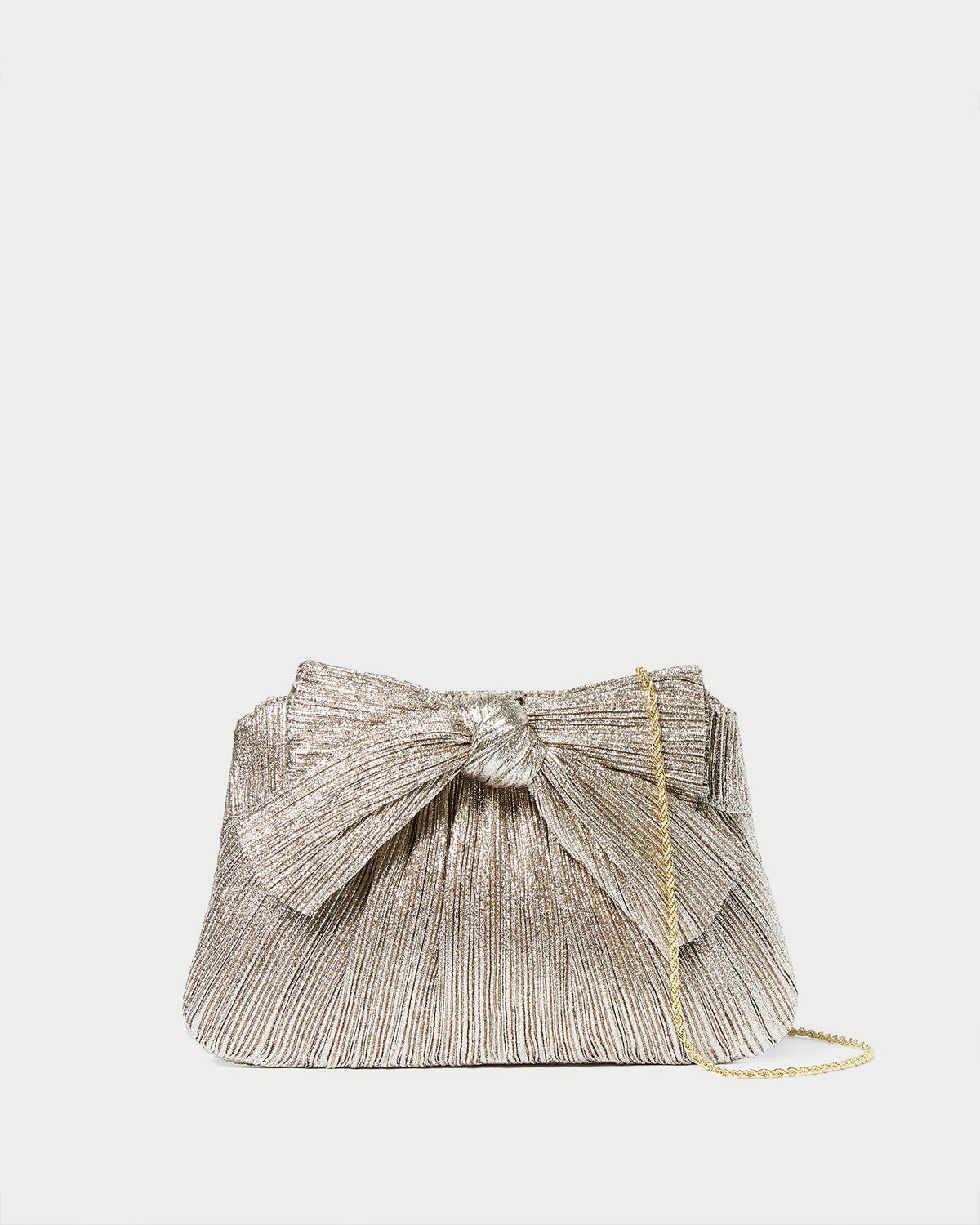 Loeffler Randall Women / Rayne Champagne Bow Clutch