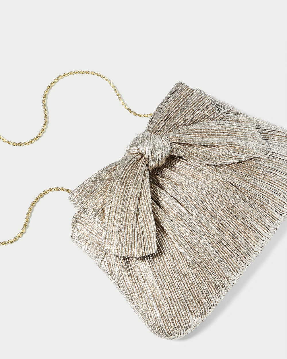Loeffler Randall Women / Rayne Champagne Bow Clutch