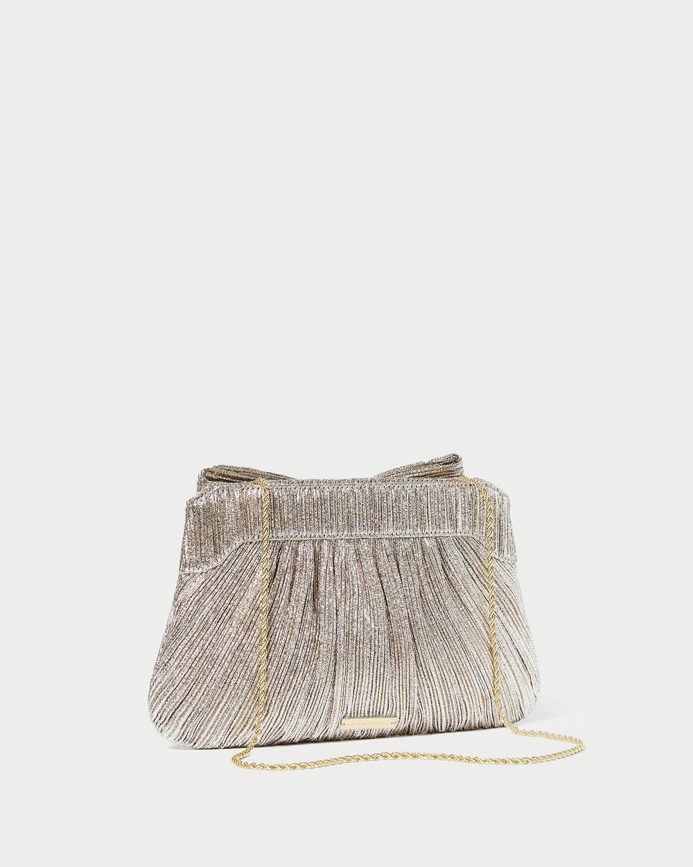 Loeffler Randall Women / Rayne Champagne Bow Clutch