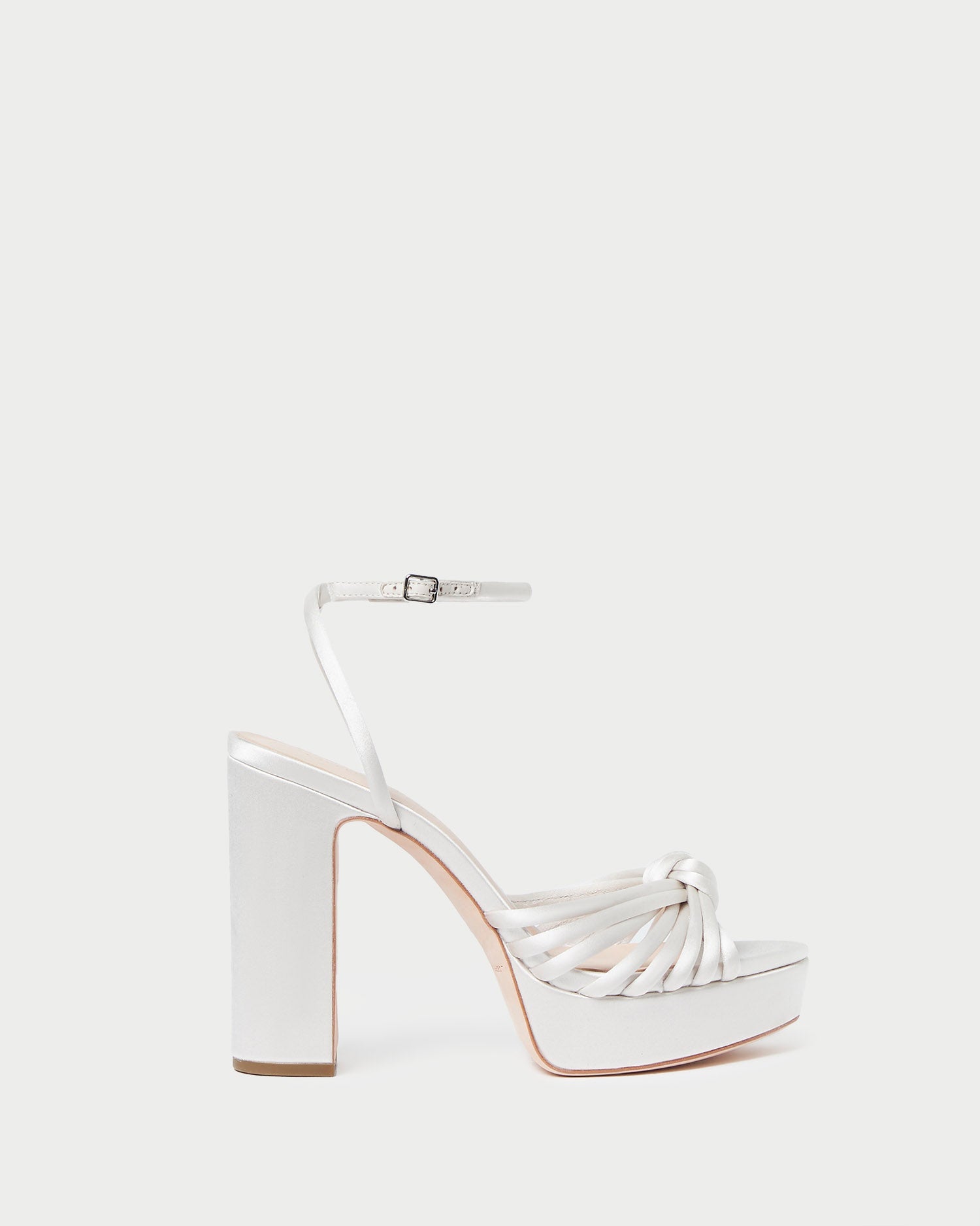Loeffler Randall Women / Rivka Cream Knot Platform Sandal