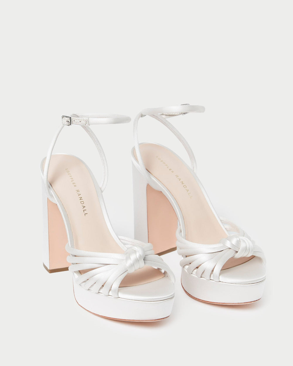 Loeffler Randall Women / Rivka Cream Knot Platform Sandal