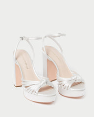 Loeffler Randall Women / Rivka Cream Knot Platform Sandal