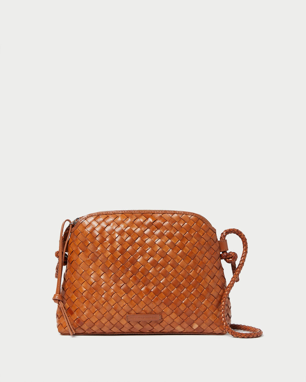 Loeffler Randall Women / Mallory Timber Woven Leather Crossbody
