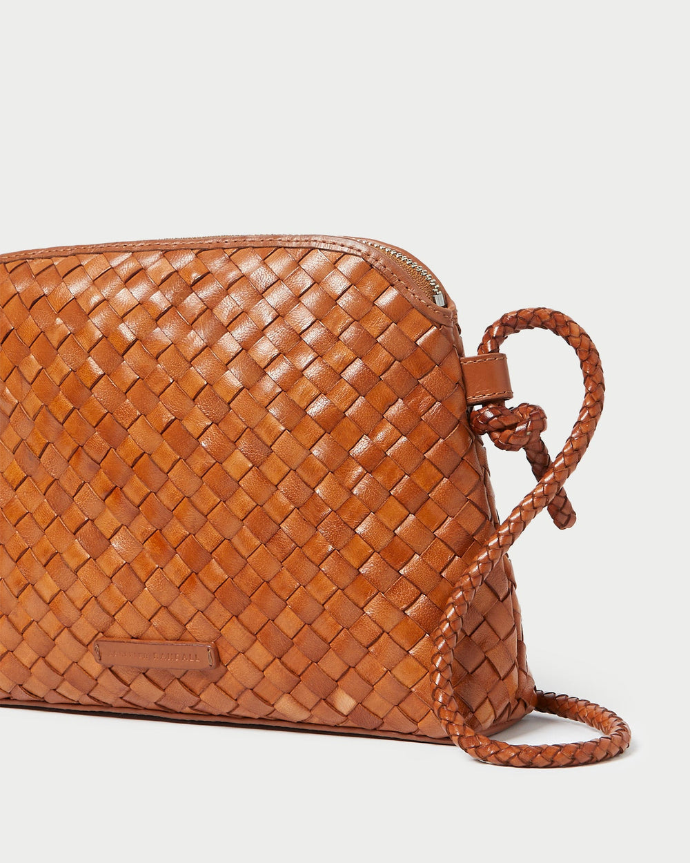 Loeffler Randall Women / Mallory Timber Woven Leather Crossbody