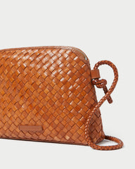 Loeffler Randall Women / Mallory Timber Woven Leather Crossbody