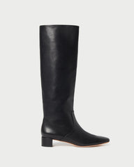 Loeffler Randall Women / Indy Black Leather Tall Boot