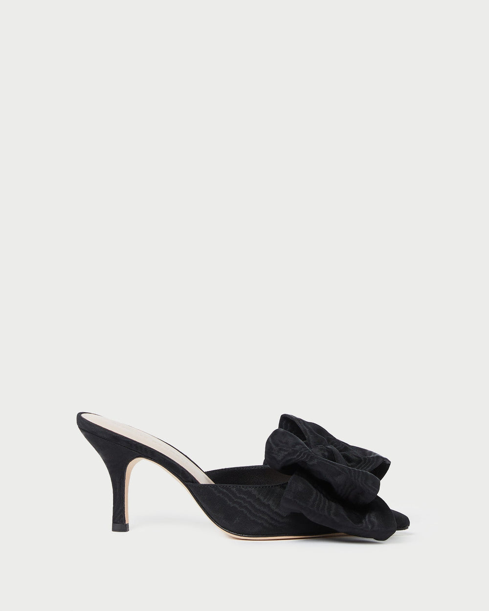 Loeffler Randall Women / Margot Black Moiré Bow Mule
