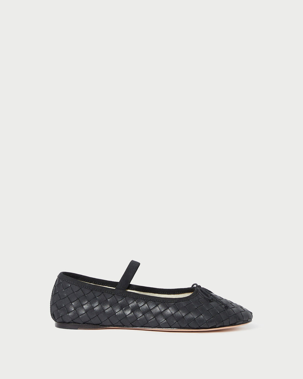 Loeffler Randall Women / Leonie Black Woven Ballet Flat