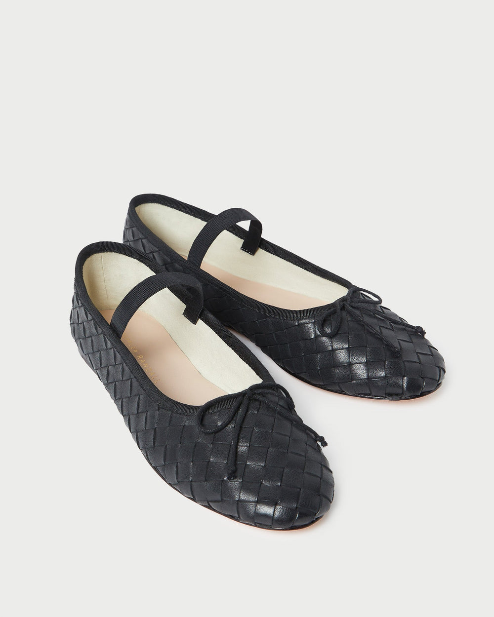 Loeffler Randall Women / Leonie Black Woven Ballet Flat