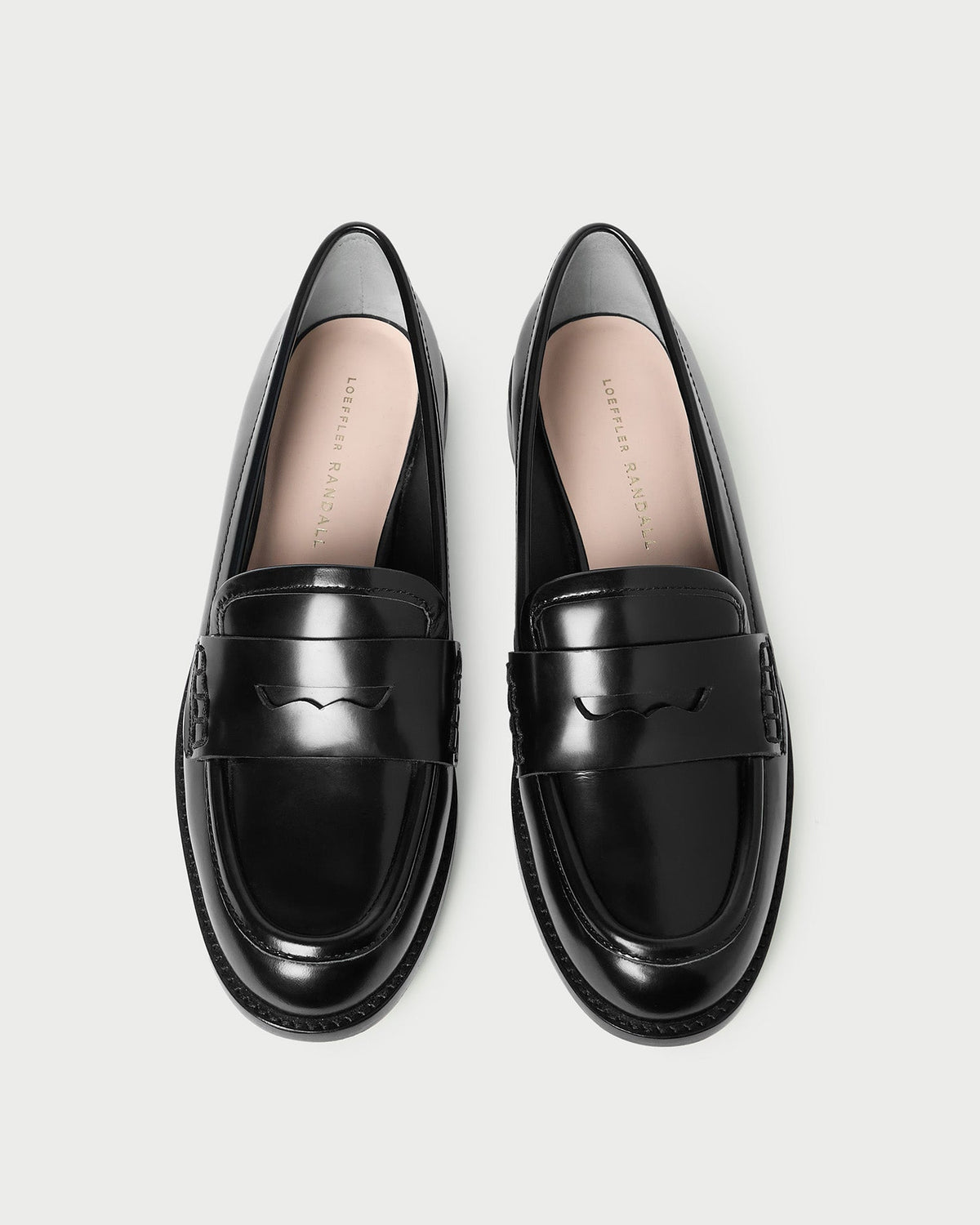 Loeffler Randall Women / Rachel Black Leather Loafer