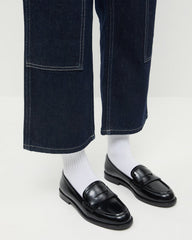 Loeffler Randall Women / Rachel Black Leather Loafer
