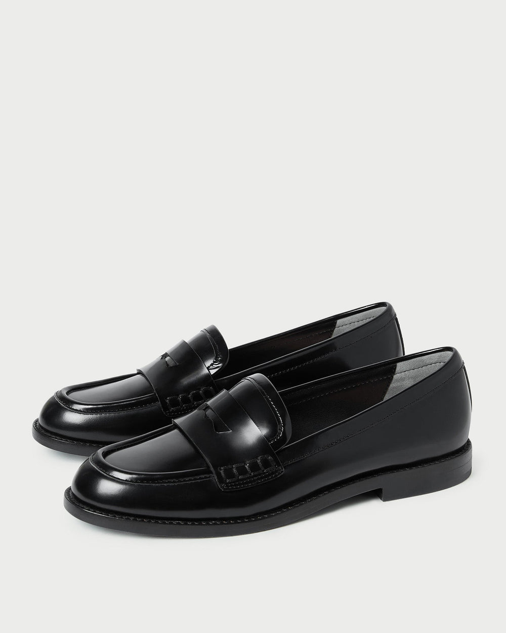 Loeffler Randall Women / Rachel Black Leather Loafer