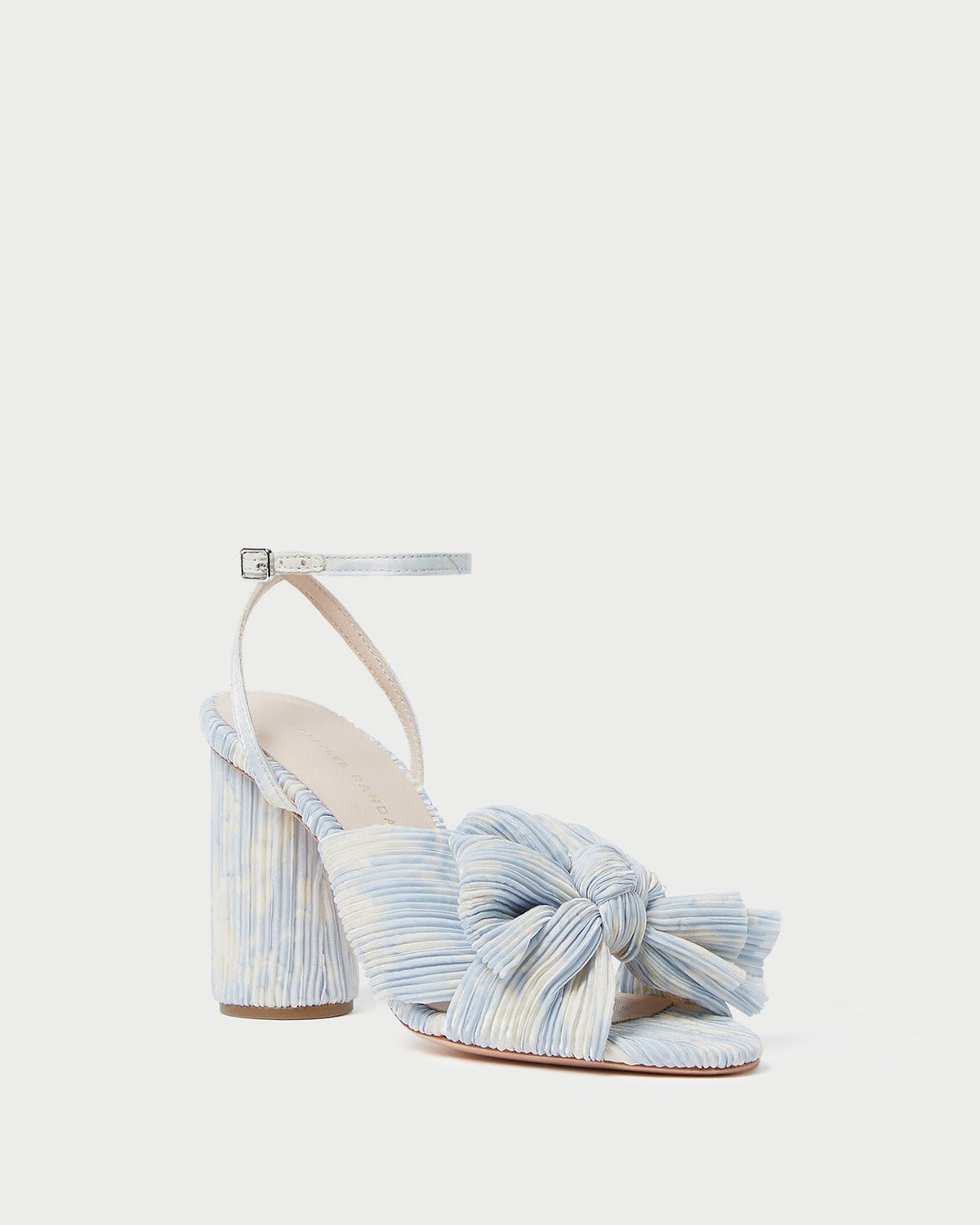 Loeffler Randall Women / Camellia Blue Floral Bow Heel
