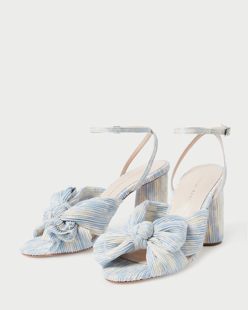 Loeffler Randall Women / Camellia Blue Floral Bow Heel