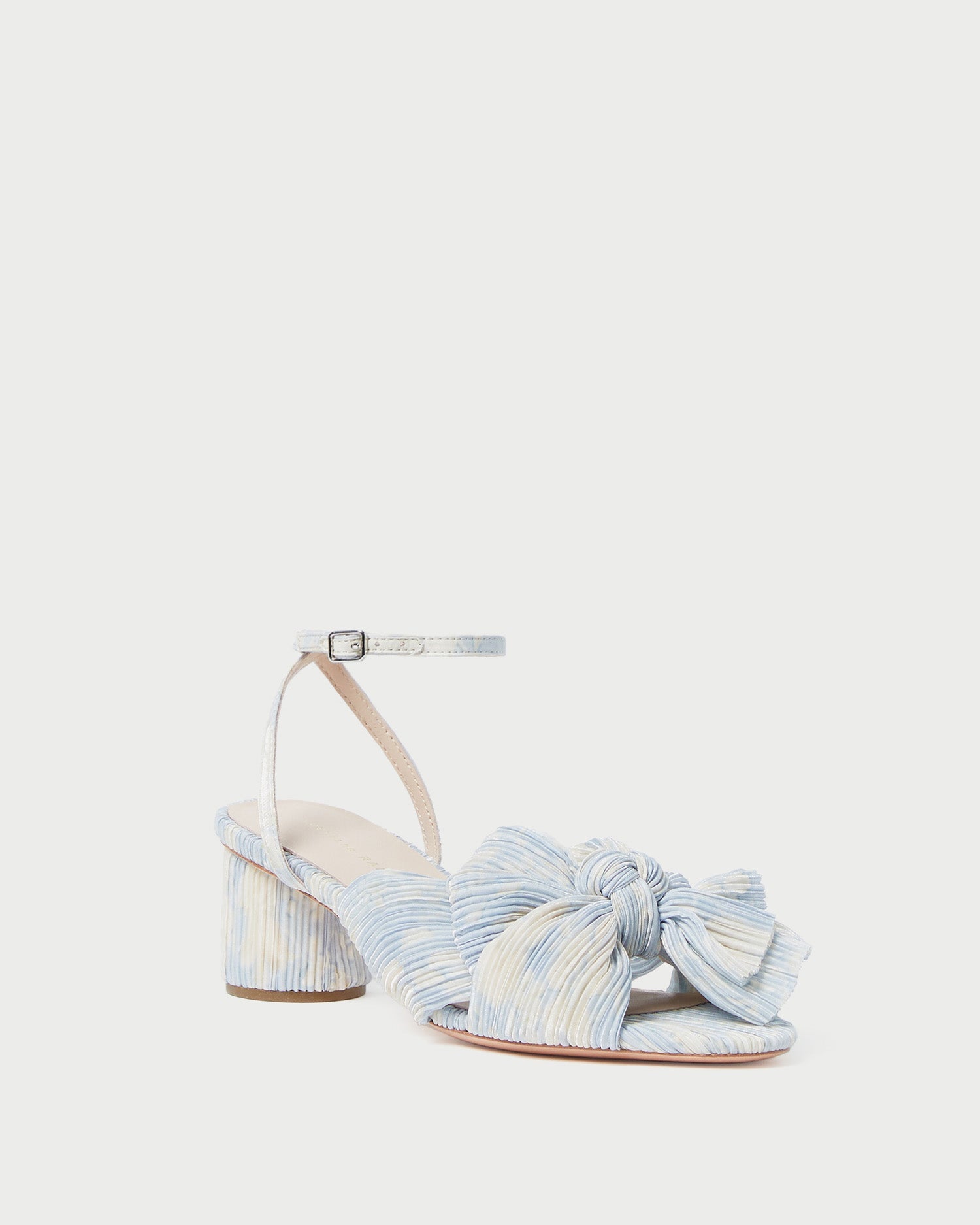 Loeffler Randall Women / Dahlia Blue Floral Bow Heel