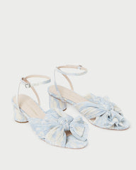 Loeffler Randall Women / Dahlia Blue Floral Bow Heel