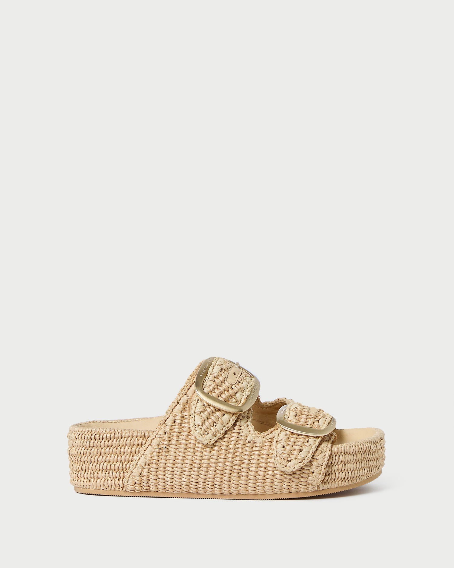 Loeffler Randall Women / Theo Natural Two-Band Sandal
