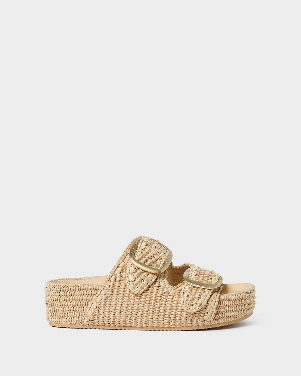 Loeffler Randall Women / Theo Natural Two-Band Sandal