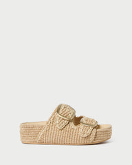 Loeffler Randall Women / Theo Natural Two-Band Sandal