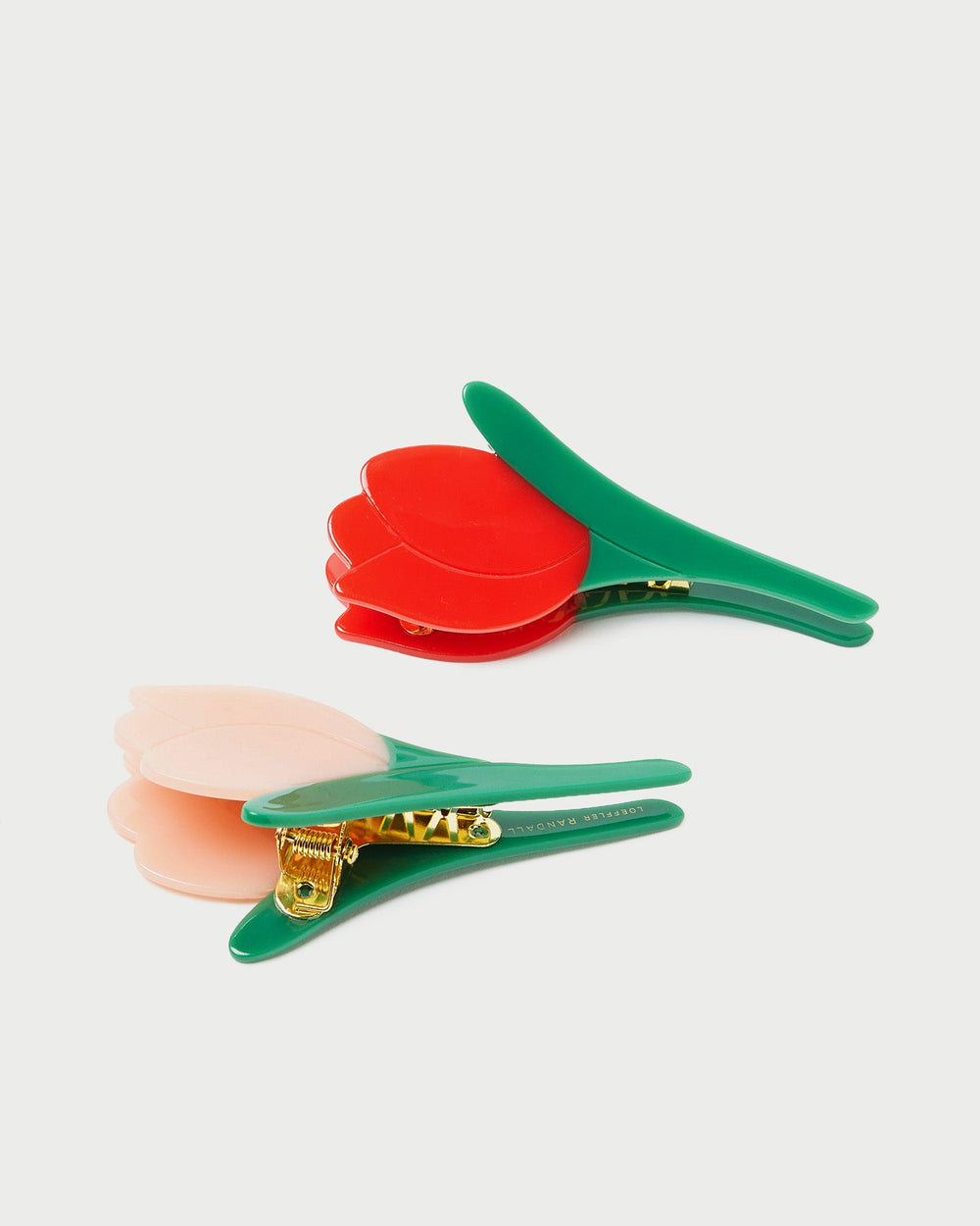 Loeffler Randall Women / Juniper Red/Pink Tulip Clip Set