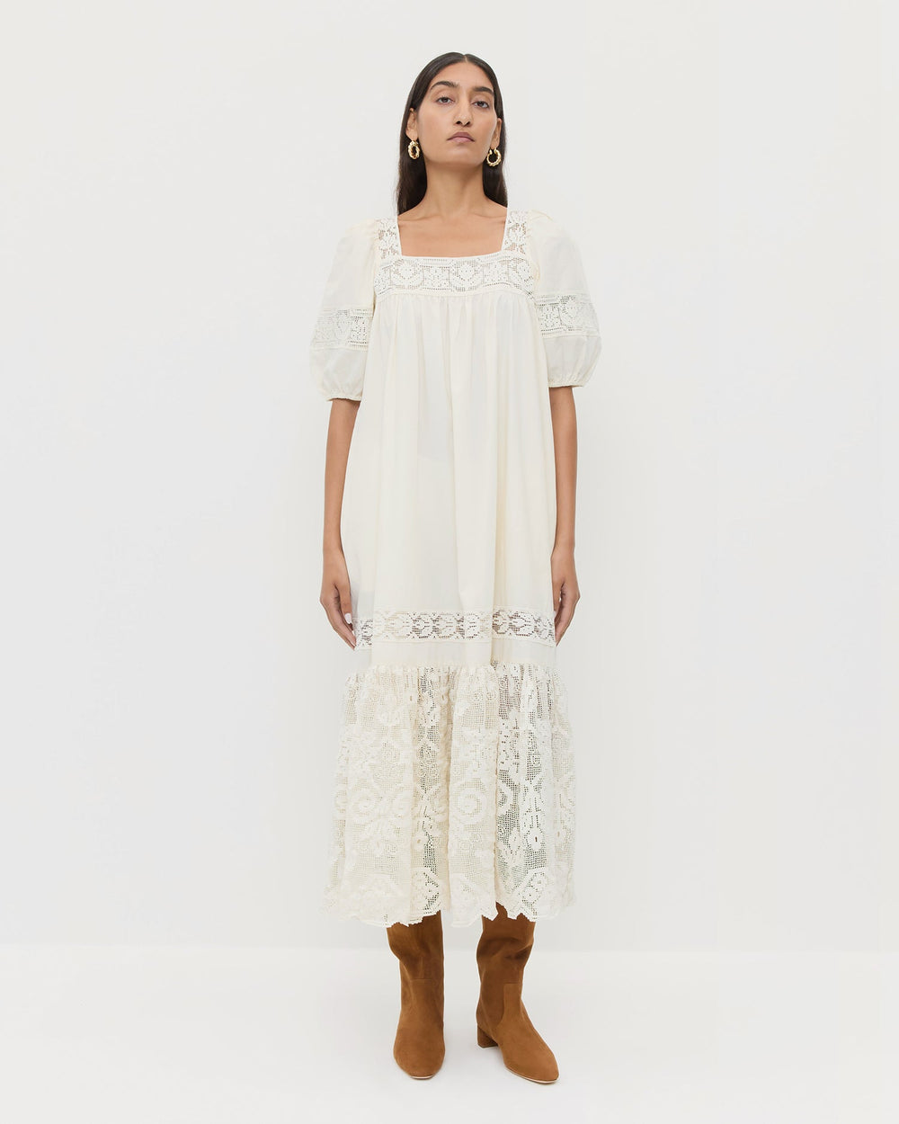 Loeffler Randall Women / Jo Puff-Sleeve Dress