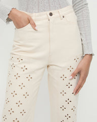 Loeffler Randall Women / Demi Embroidered Pant