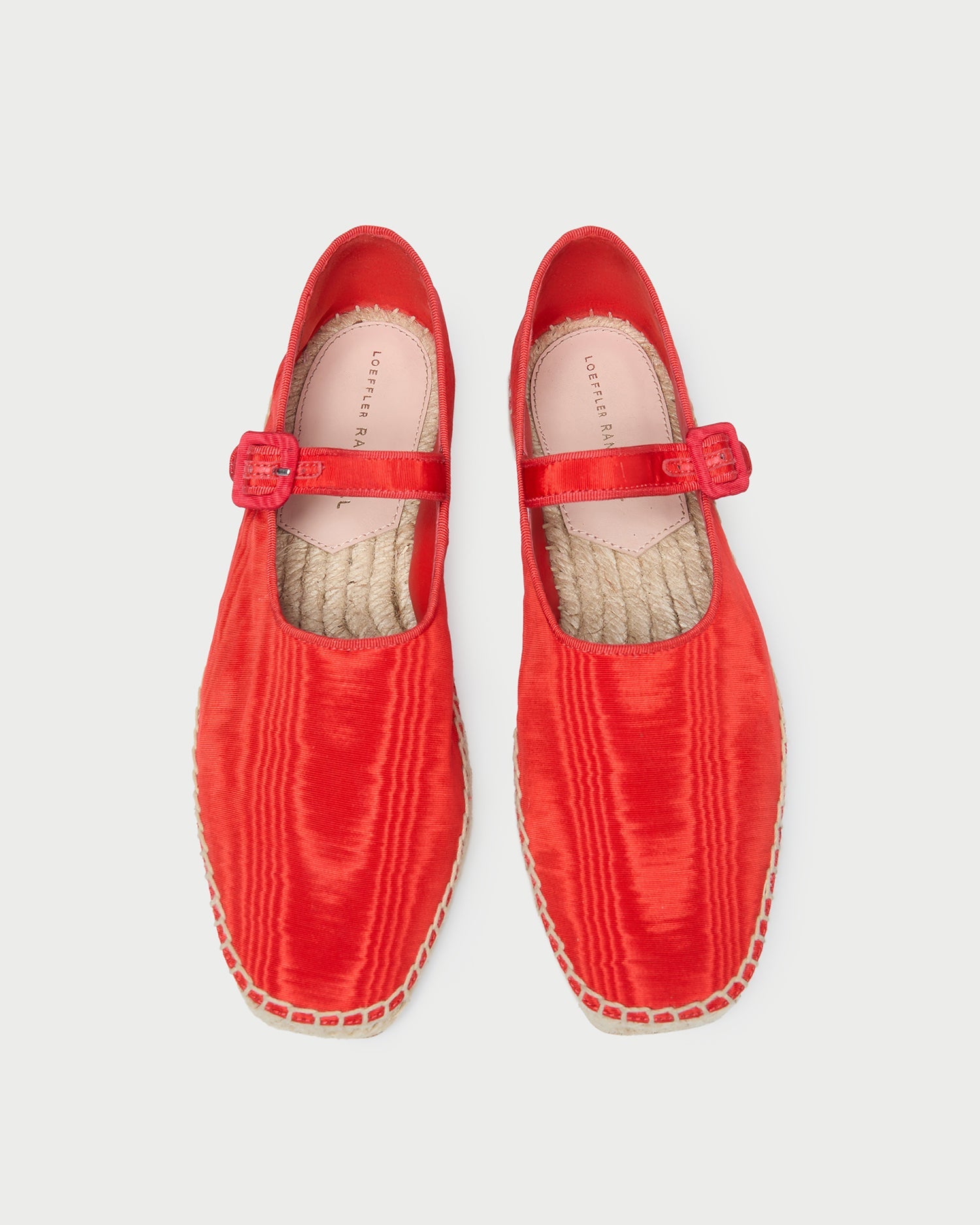 Loeffler Randall Women / Clover Red Moiré Espadrille