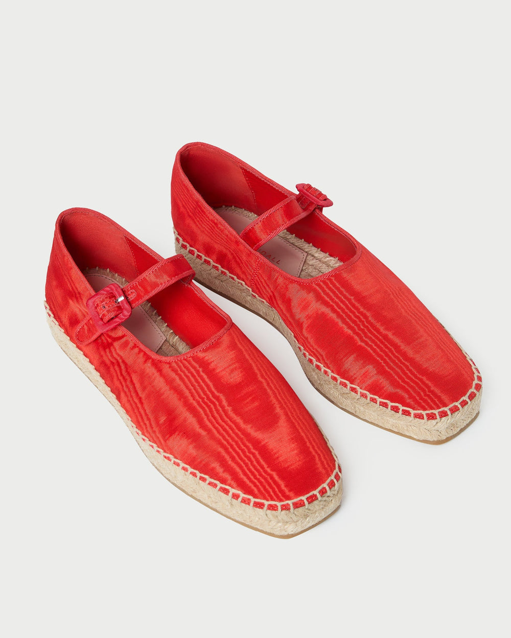 Loeffler Randall Women / Clover Red Moiré Espadrille