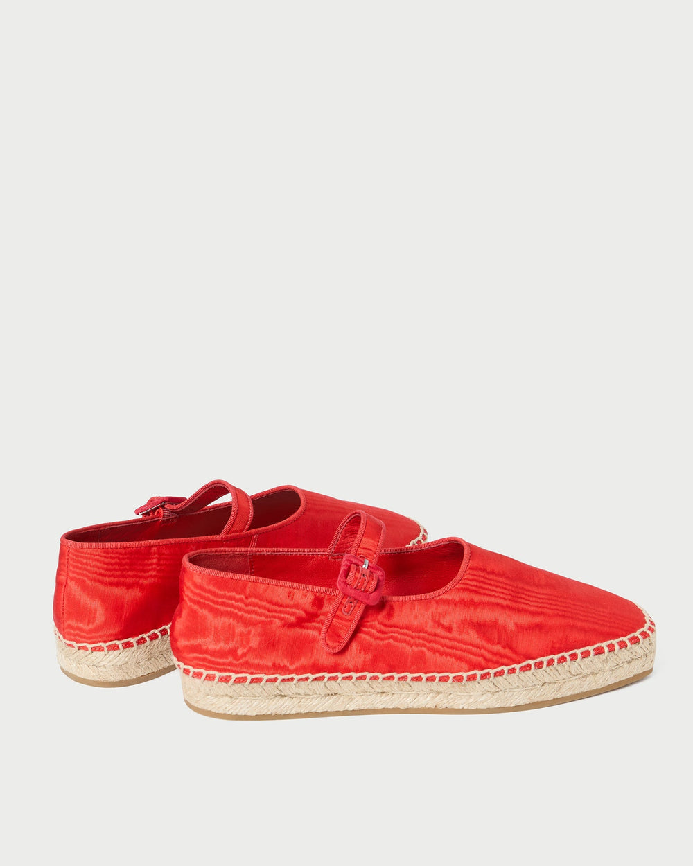 Loeffler Randall Women / Clover Red Moiré Espadrille